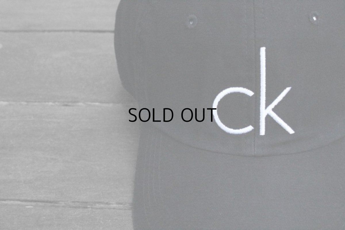 画像2: CALVIN KLEIN CK LOGO BASEBALL CAP (2)