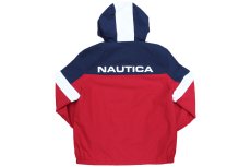 画像2: NAUTICA HOODED COLORBLOCK NYLON JACKET (2)