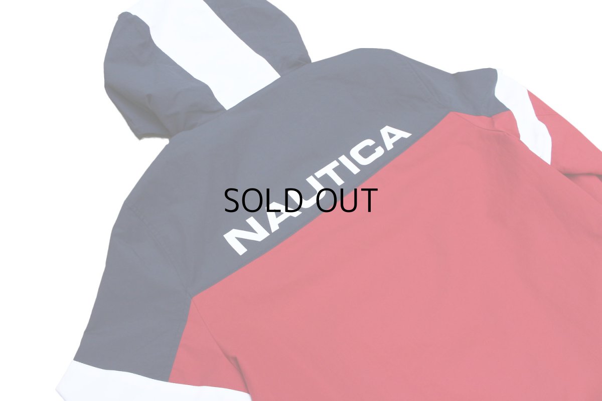 画像4: NAUTICA HOODED COLORBLOCK NYLON JACKET (4)
