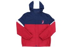 画像1: NAUTICA HOODED COLORBLOCK NYLON JACKET (1)