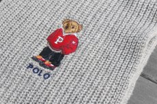 画像2: POLO RALPH LAUREN BEAR COTTON MUFFLER (2)