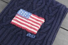 画像2: POLO RALPH LAUREN USA FLAG MUFFLER (2)