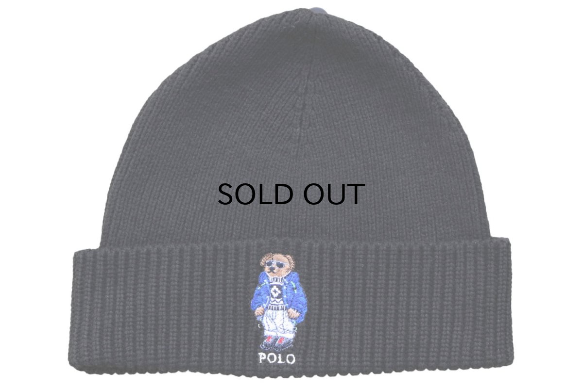 画像1: POLO RALPH LAUREN BEAR BEANIE (1)