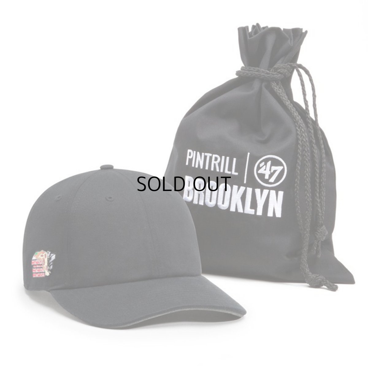 画像4: '47 BRAND X PINTRILL CLEAN UP CAP "BROOKLYN PIZZA" (4)