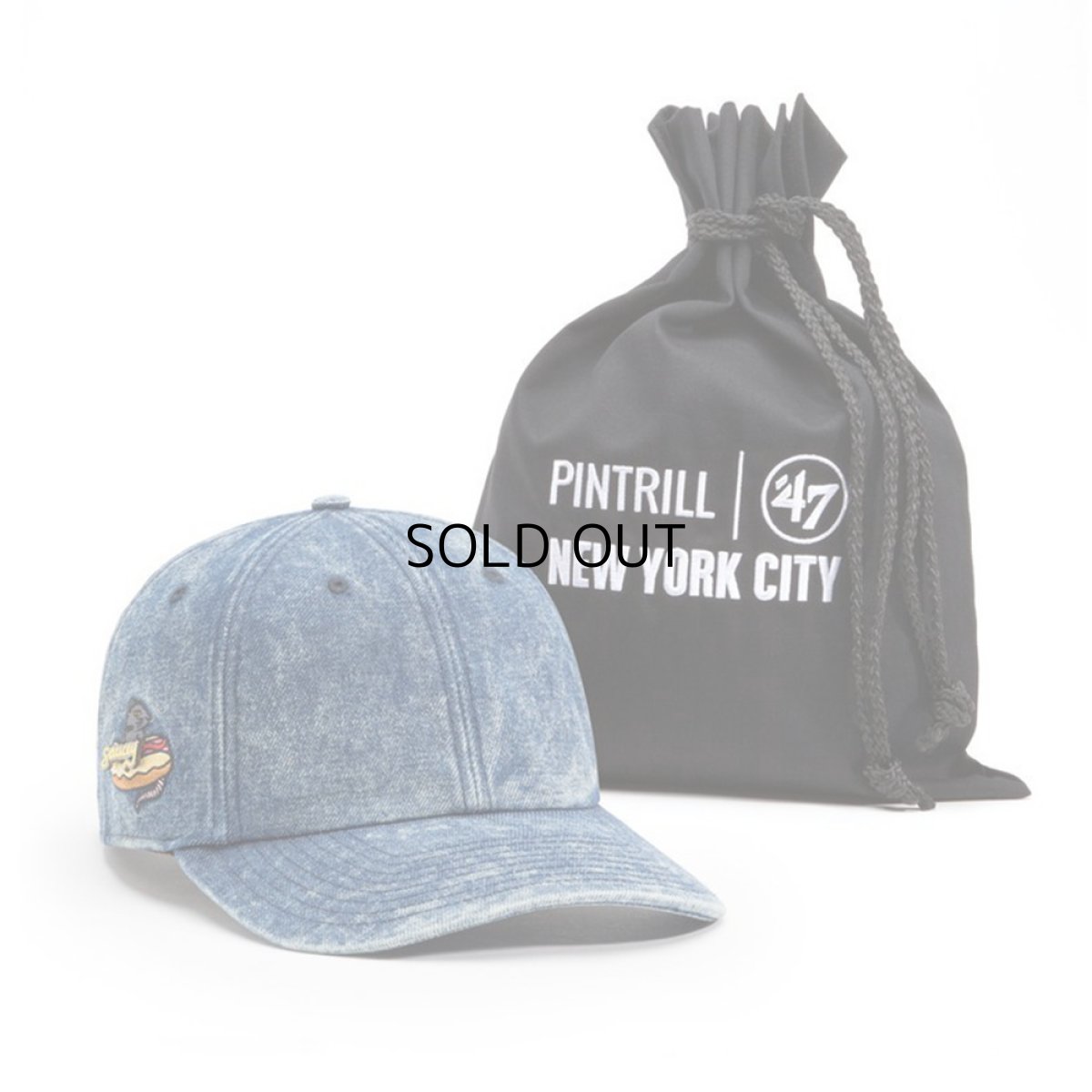 画像4: '47 BRAND X PINTRILL CLEAN UP CAP "NEW YORK CITY SAUCEY" (4)