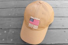 画像1: NAUTICA USA FLAG BASEBALL CAP (1)