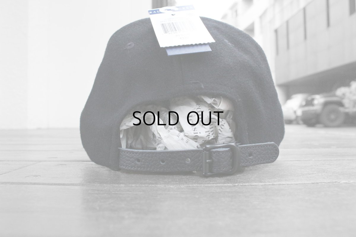 画像3: POLO RALPH LAUREN WOOL BASEBALL CAP (3)