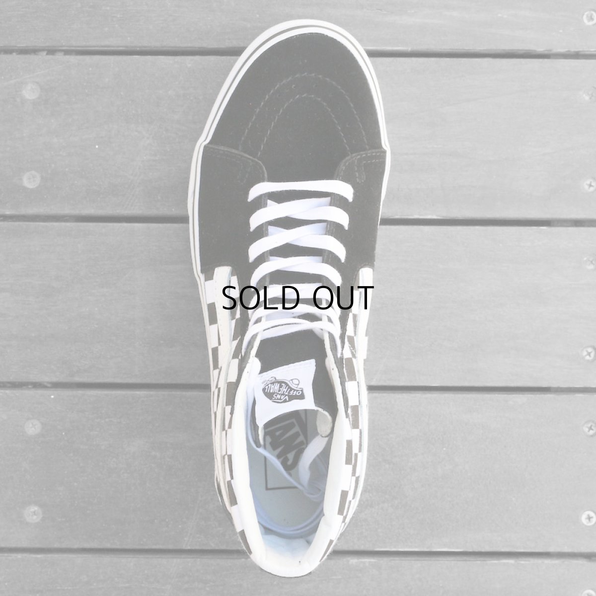 画像4: VANS SK8-HI "CHECKERBOARD" (4)