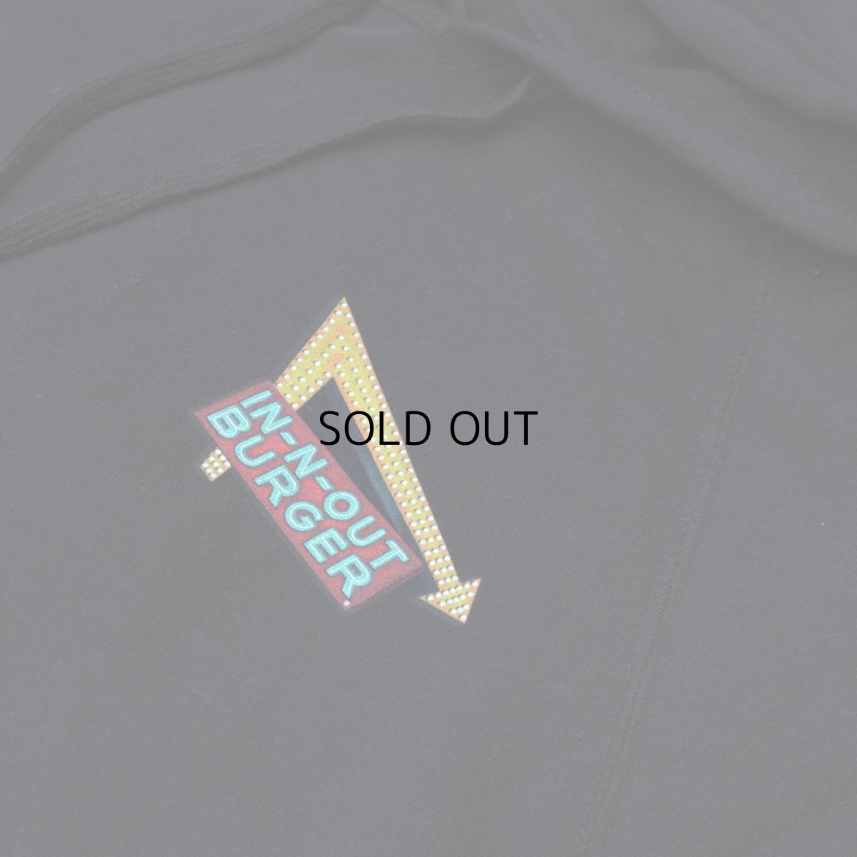 画像2: IN-N-OUT BURGER HOODED PULLOVER SWEATSHIRTS (2)