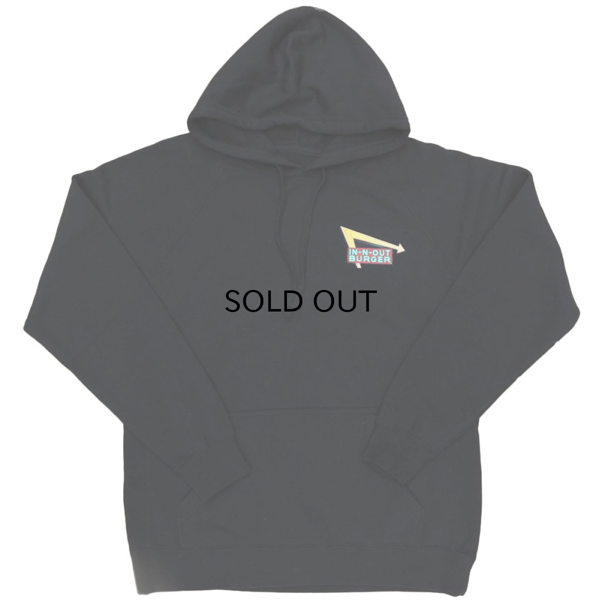 画像1: IN-N-OUT BURGER HOODED PULLOVER SWEATSHIRTS (1)