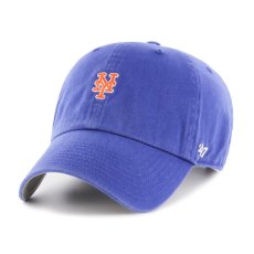 画像1: '47 BRAND NEW YORK METS MINI LOGO CLEAN UP CAP (1)