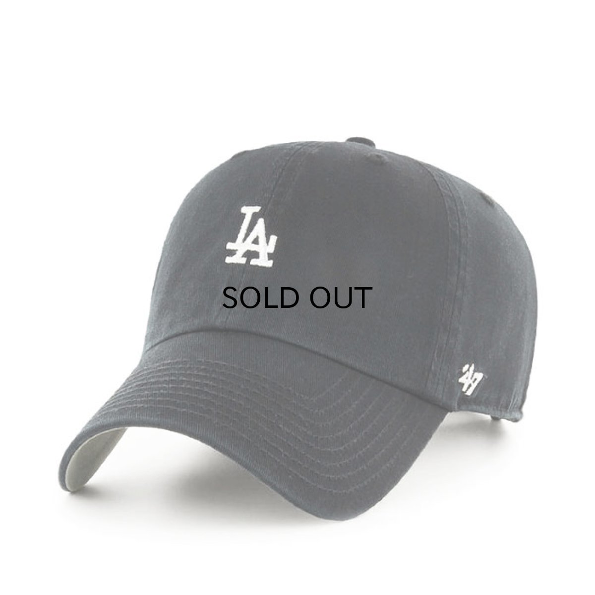 画像1: '47 BRAND LOS ANGELES DODGERS MINI LOGO CLEAN UP CAP (1)