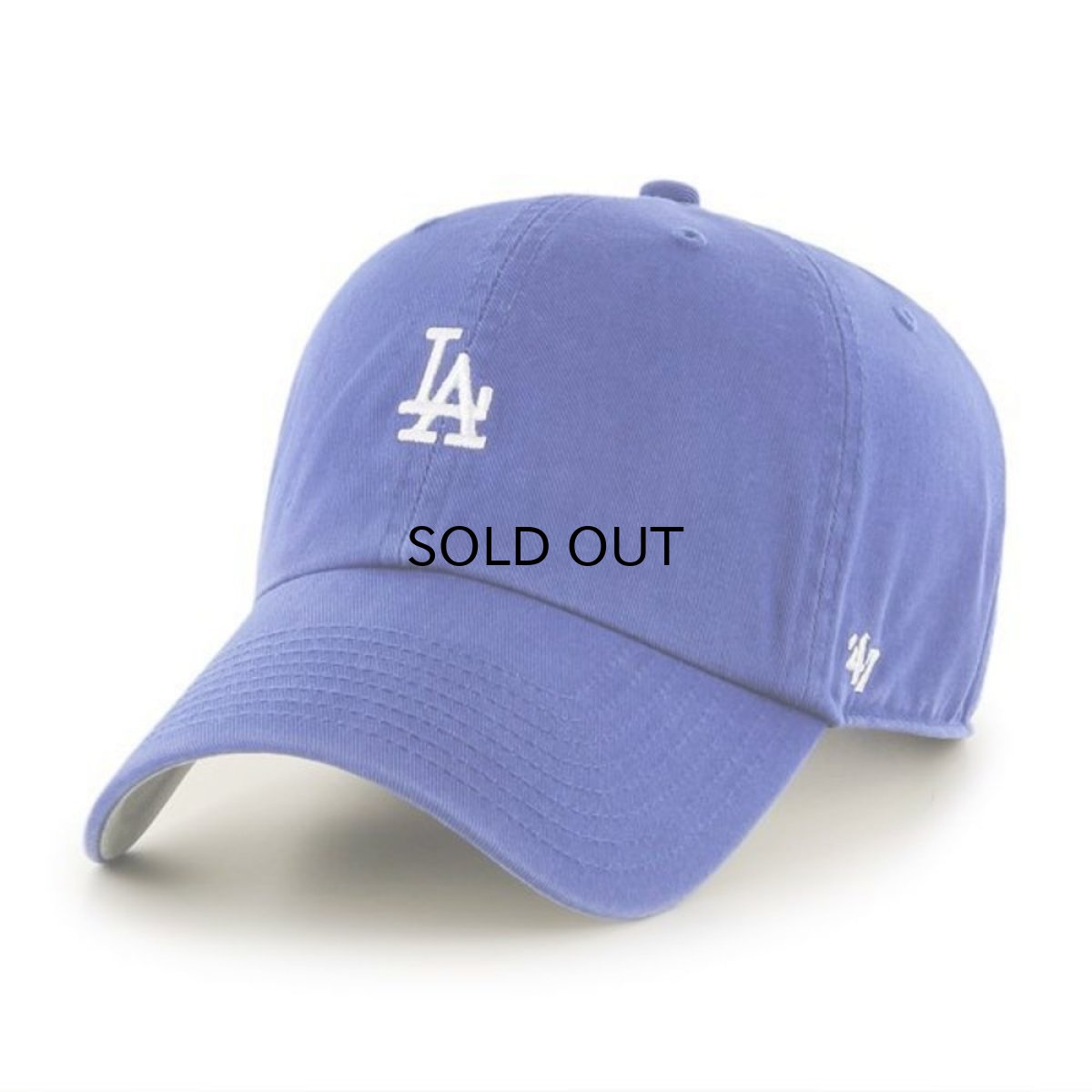 画像1: '47 BRAND LOS ANGELES DODGERS MINI LOGO CLEAN UP CAP (1)
