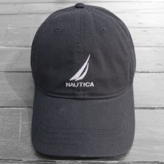 画像1: NAUTICA LOGO BASEBALL CAP (1)