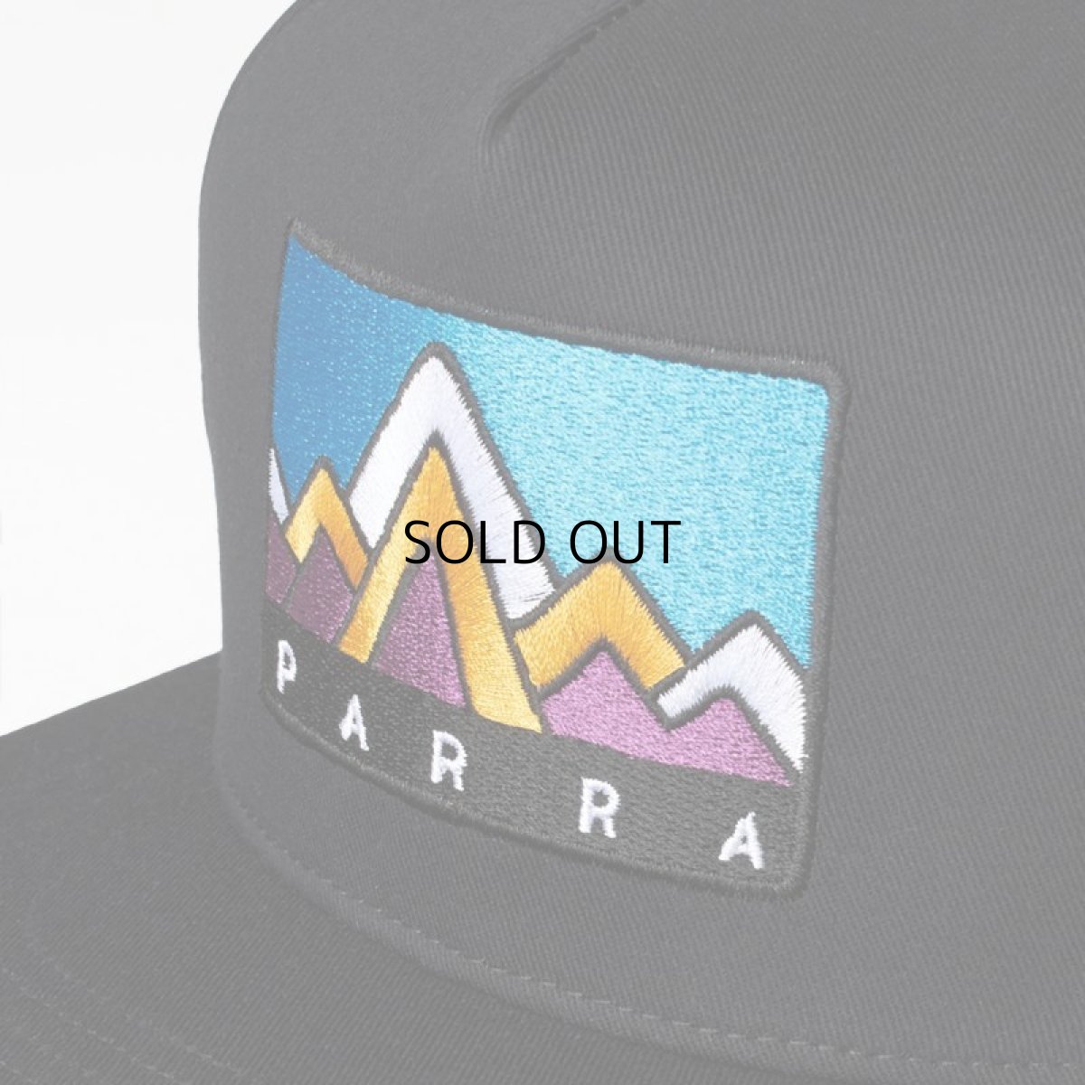 画像2: BY PARRA 5 PANEL SNAPBACK HAT 1987 (2)