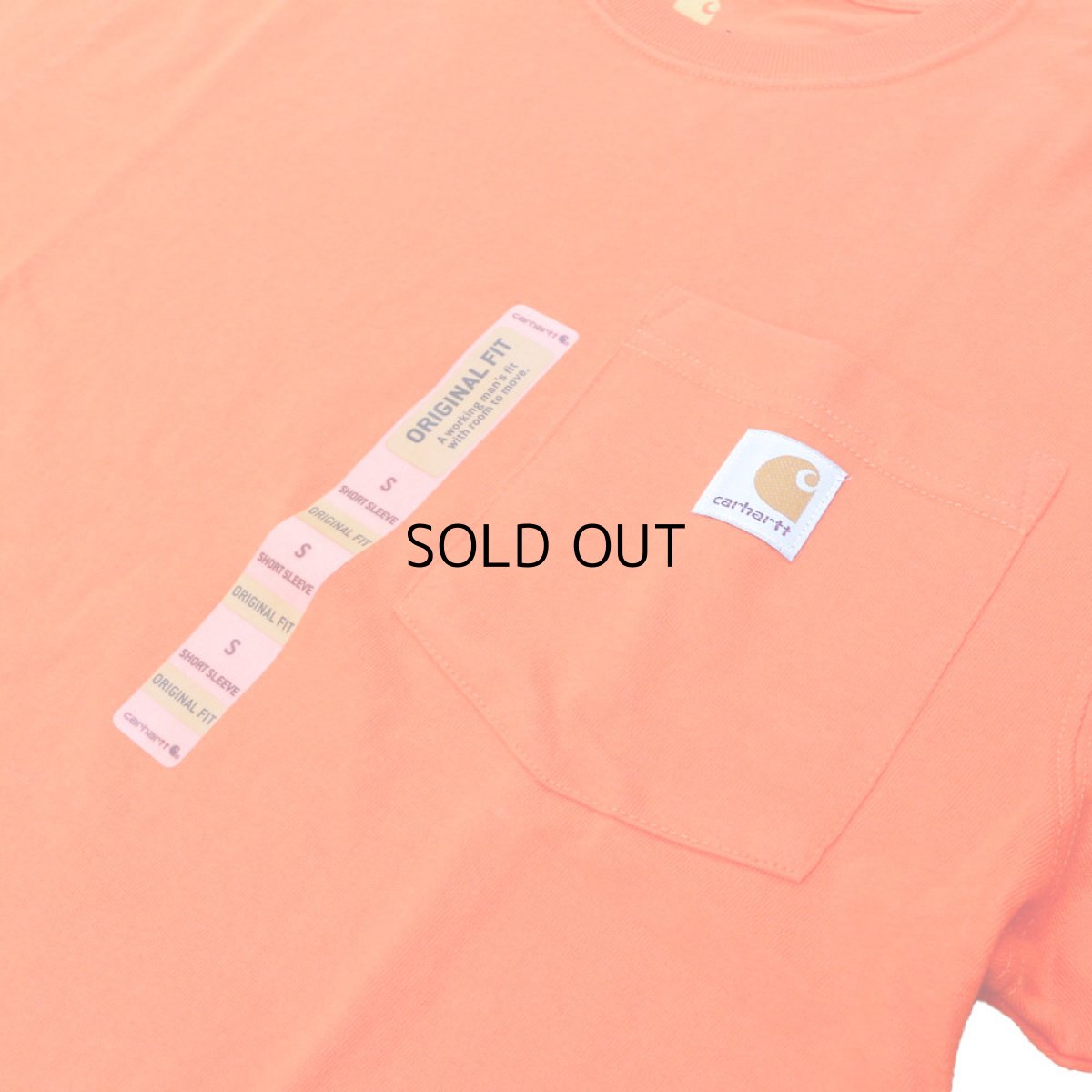 画像2: CARHARTT WORKWEAR POCKET TEE (2)