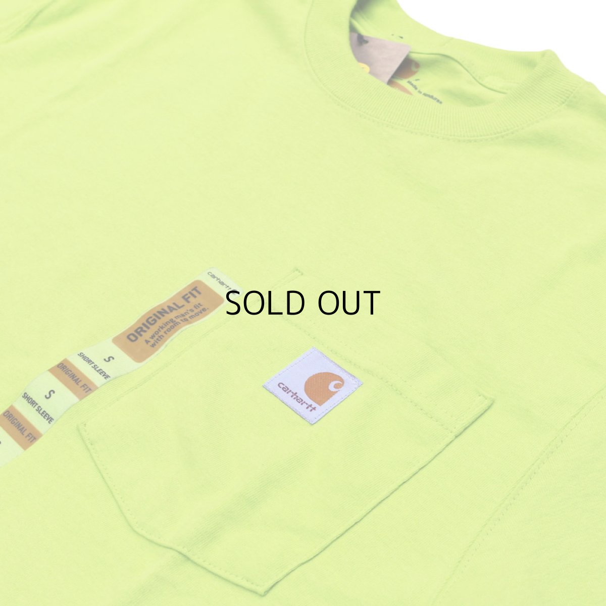 画像2: CARHARTT WORKWEAR POCKET TEE (2)