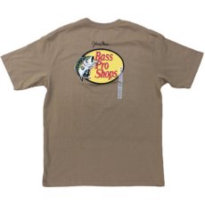 画像1: BASS PRO SHOPS WOODCUT LOGO S/S TEE (1)