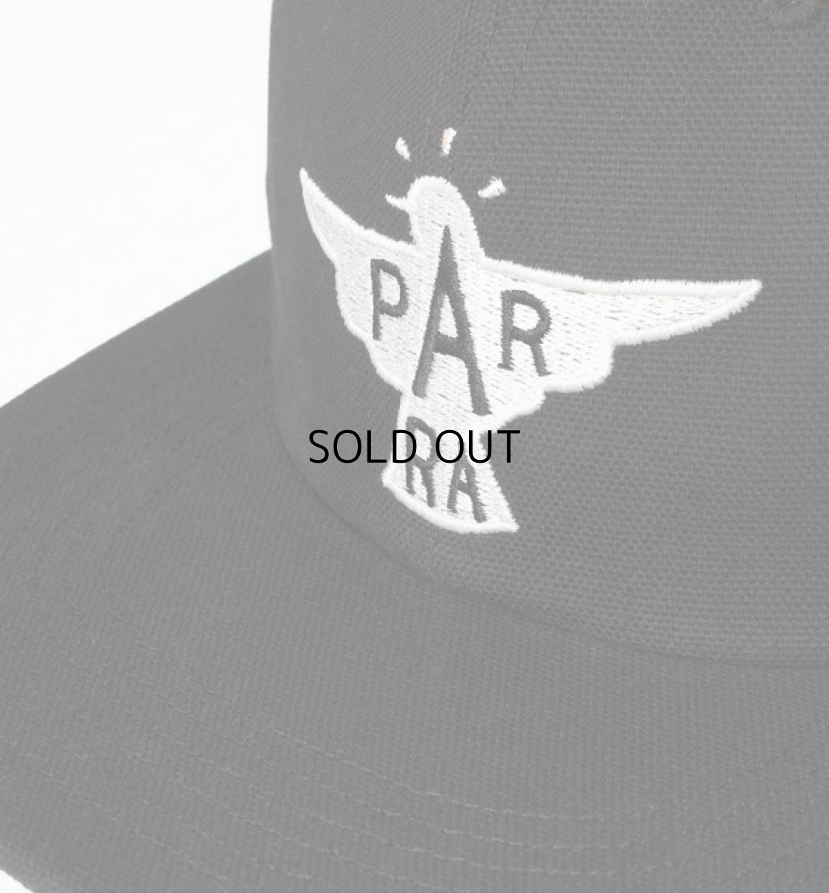 画像2: BY PARRA 6 PANEL HAT JACKDAW LOGO (2)