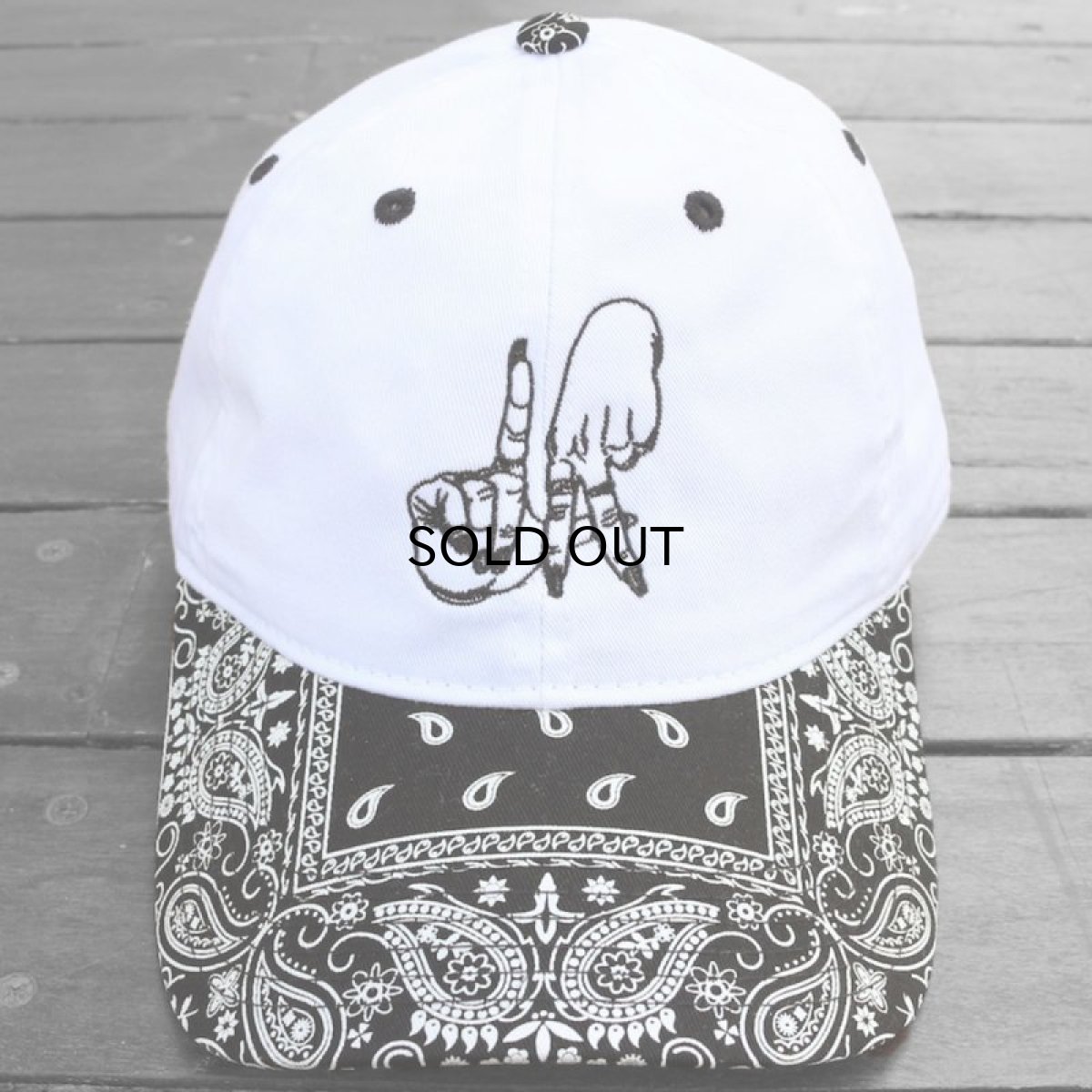 画像1: ESTEVAN ORIOL LA HAND BANDANA STRAPBACK CAP (1)