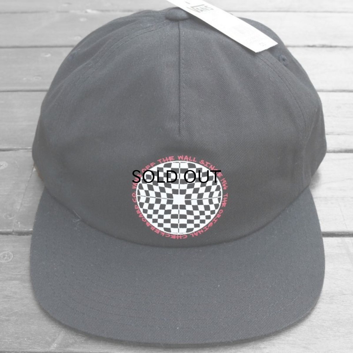 画像1: VANS CHECKERED SHALL CAP (1)