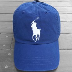 画像1: POLO RALPH LAUREN BIG PONY BASEBALL CAP (1)