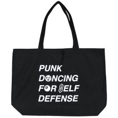 画像3: VACANCY PROJECT PUNK DANCING FOR SELF DEFENSE TOTE BAG (3)