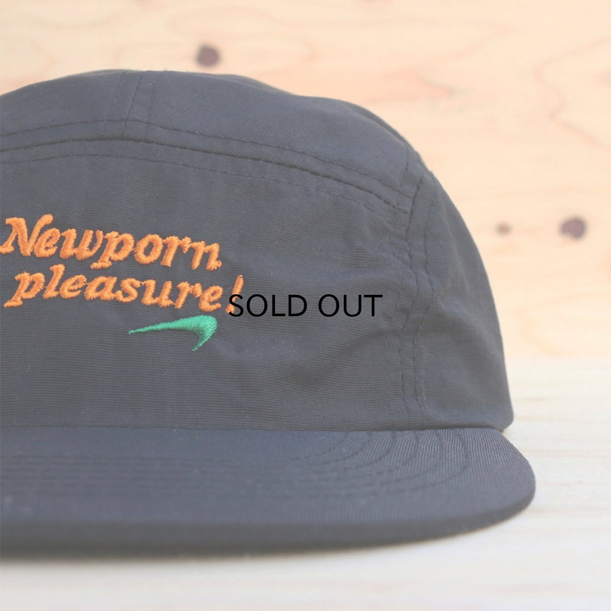 画像1: NEWPORN PLEASURE CAMP CAP "MADE IN USA" (1)