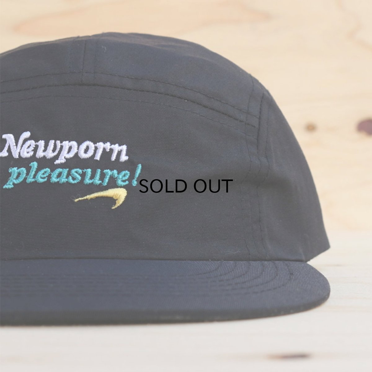 画像1: NEWPORN PLEASURE CAMP CAP "MADE IN USA" (1)