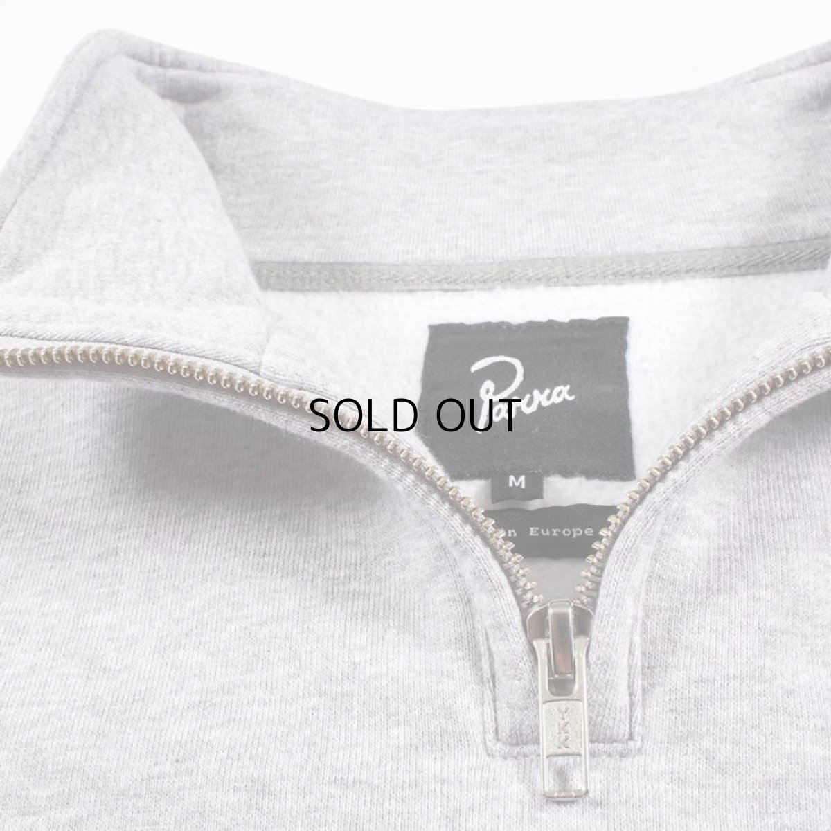 画像2: BY PARRA QUARTER ZIP PULLOVER MOUNTAINS OF 1987 (2)