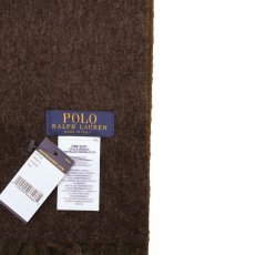 画像4: POLO RALPH LAUREN VIRGIN WOOL REVERSIBLE MUFFLER (4)