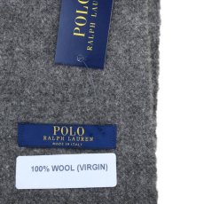 画像4: POLO RALPH LAUREN VIRGIN WOOL MUFFLER (4)