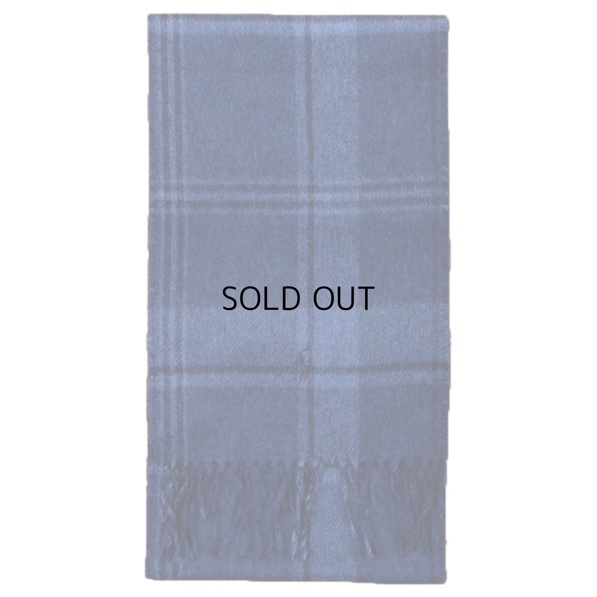 画像2: POLO RALPH LAUREN VIRGIN WOOL REVERSIBLE MUFFLER (2)