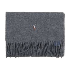 画像1: POLO RALPH LAUREN VIRGIN WOOL MUFFLER (1)