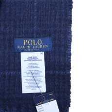 画像4: POLO RALPH LAUREN VIRGIN WOOL REVERSIBLE MUFFLER (4)