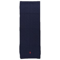 画像2: POLO RALPH LAUREN CABLE WOOL MUFFLER (2)