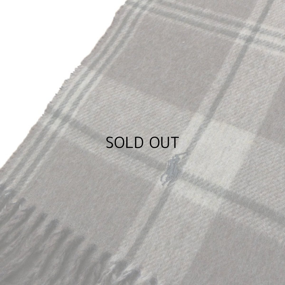 画像3: POLO RALPH LAUREN VIRGIN WOOL REVERSIBLE MUFFLER (3)