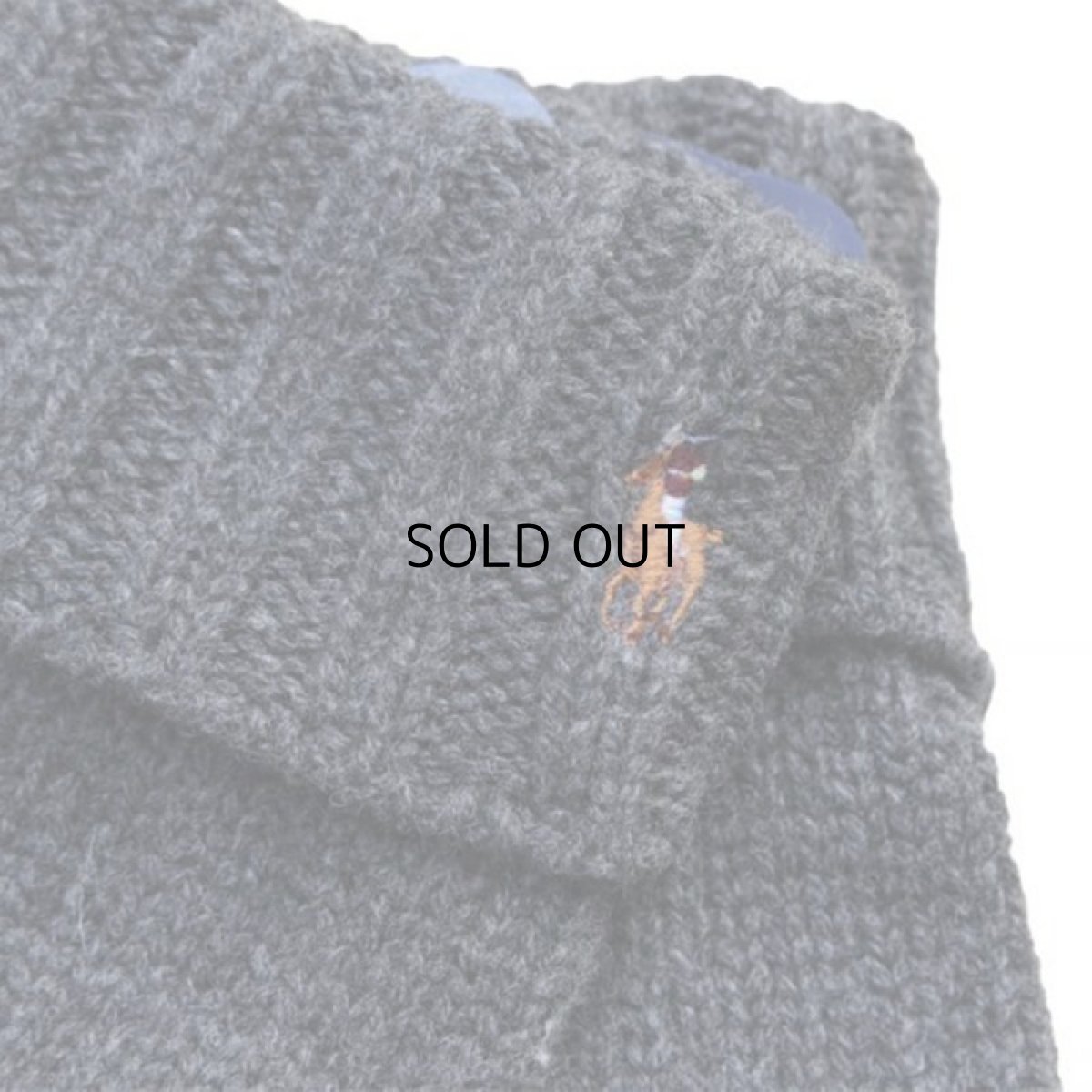 画像2: POLO RALPH LAUREN CUFF KNIT GLOVE (2)