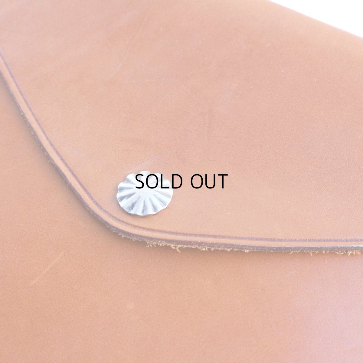 画像2: RRL CONCHA LEATHER CLUTCH BAG (2)