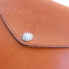 画像2: RRL CONCHA LEATHER CLUTCH BAG (2)