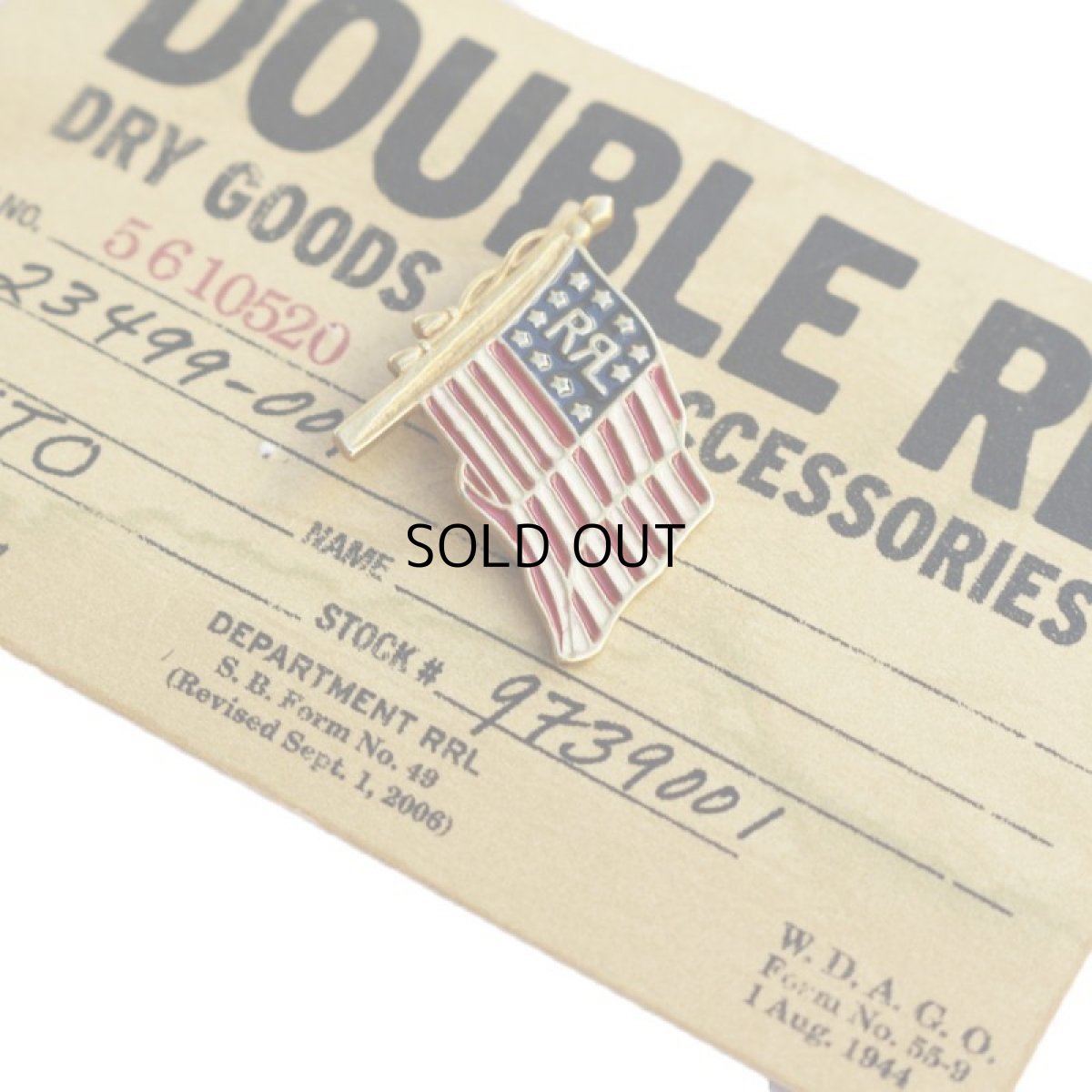 画像2: RRL FLAG PIN (2)