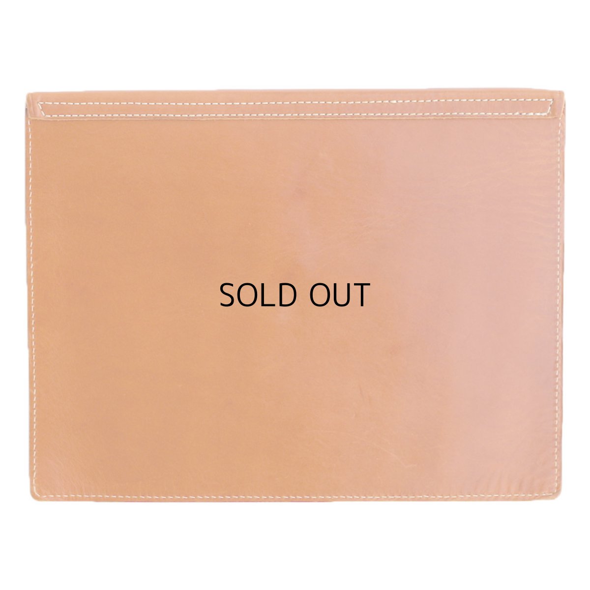 画像3: RRL CONCHA LEATHER CLUTCH BAG (3)