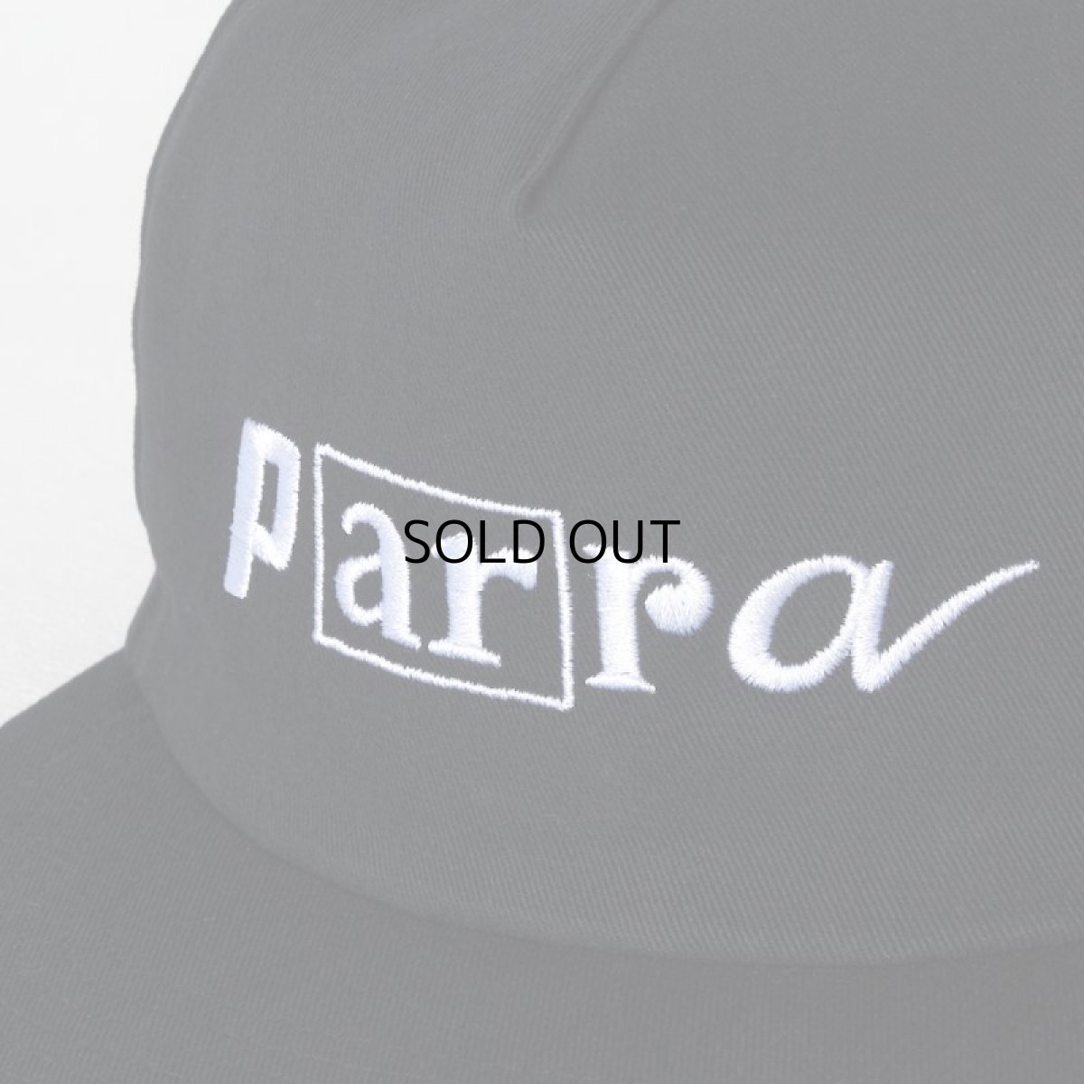 画像2: BY PARRA 5 PANEL HAT SCRIPT BOX LOGO (2)