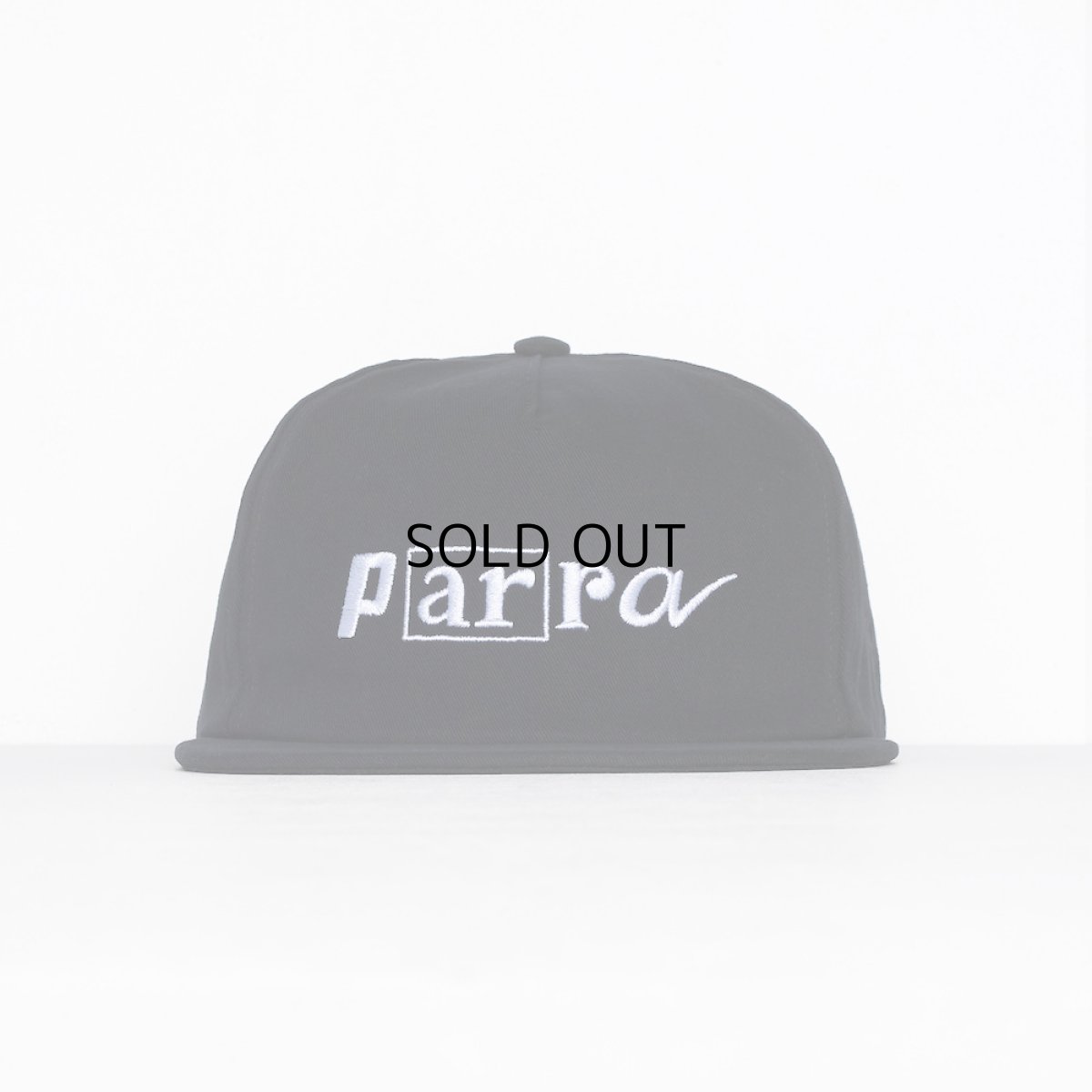 画像1: BY PARRA 5 PANEL HAT SCRIPT BOX LOGO (1)