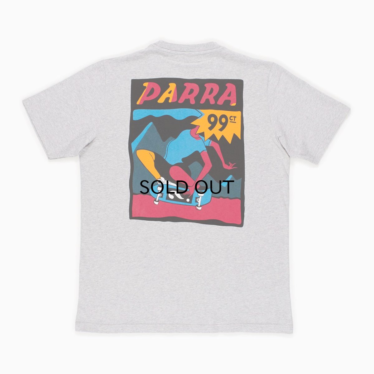 画像1: BY PARRA T-SHIRT INDY TUCK KNEE (1)