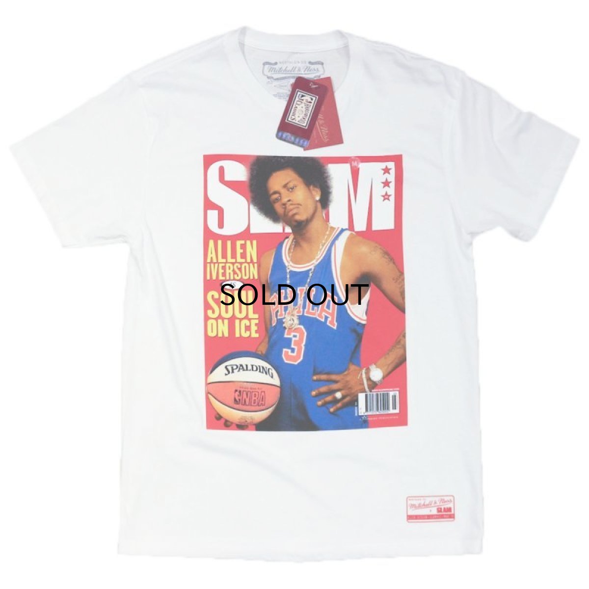 画像1: MITCHELL & NESS MAGIC SLAM MAG IVERSON S/S TEE (1)