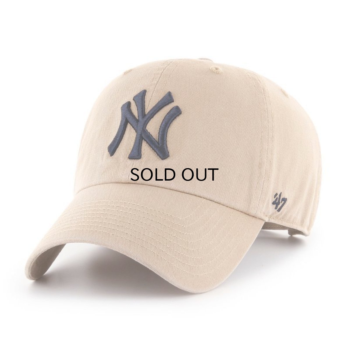 画像1: '47 BRAND NEW YORK YANKEES CLEAN UP CAP (1)