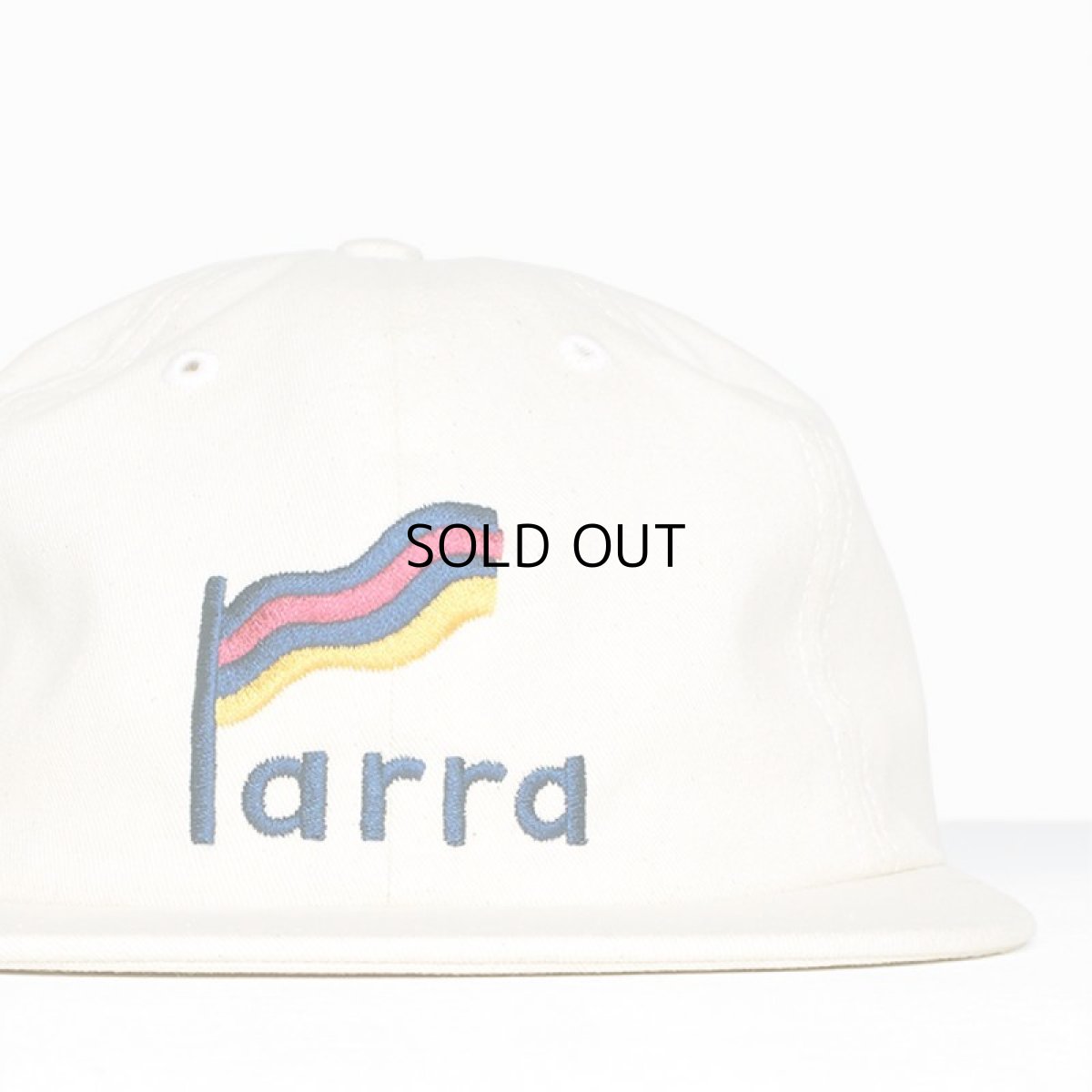 画像2: BY PARRA STRIPED FLAG 6 PANEL HAT (2)