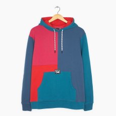 画像1: BY PARRA COLORBLOCKED HOODED SWEATER (1)