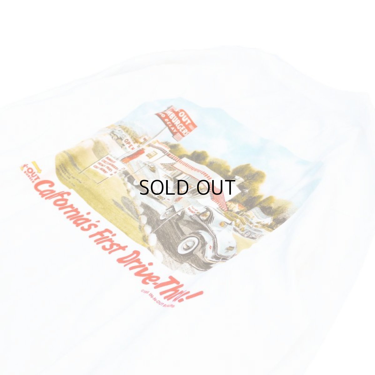 画像2: IN-N-OUT BURGER CA FIRST L/S TEE (2)